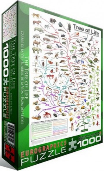 Puzzelwereld legpuzzel eurograhics 0282 evolutie de levensboom 1000 stukjes L
