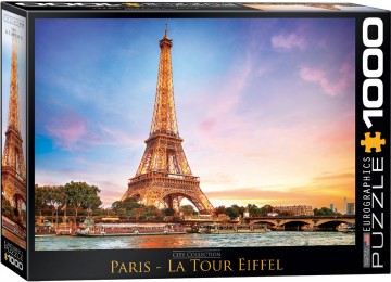 Puzzelwereld legpuzzel eurographics 0765 eifeltoren parijs 1000 stukjes L