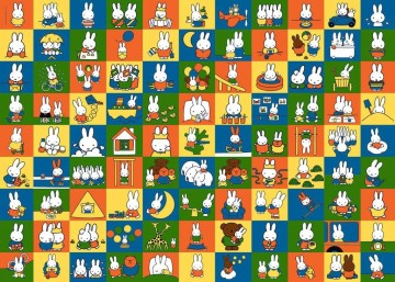 Puzzelwereld legpuzzel  99 nijntjes ravensburger 17154 5 1000 stukjes p