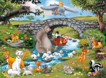 Puzzelwereld legpuzzel  familie animal friends ravensburger 109470 100 stukjes p
