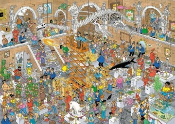 Puzzelwereld legpuzzel  jan van haasteren rariteitenhabinetrembrands atelier puzzel   2x1000 stukjes p