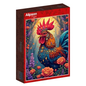 Puzzelwereld legpuzzel alipson puzzle 50249 de geheime tuin van de haan 1000 stukjes l