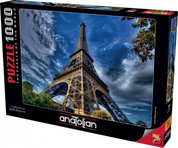 Puzzelwereld legpuzzel anatolian 1080 eiffeltoren 1000 stukjes