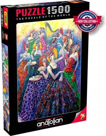 Puzzelwereld legpuzzel anatolian 4561 romantic ballroom 1500 stukjes R