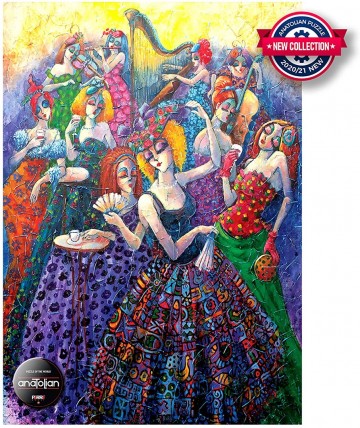 Puzzelwereld legpuzzel anatolian 4561 romantic ballroom 1500 stukjes P