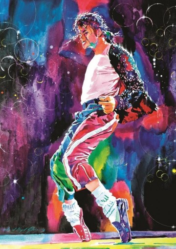 Puzzelwereld legpuzzel art puzzle 4227 michel jackson moonwalk 1000 stukjes p