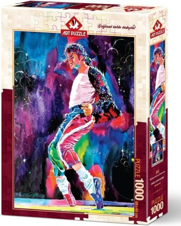 Puzzelwereld legpuzzel art puzzle 4227 michel jackson moonwalk 1000 stukjes r