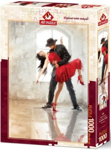 Puzzelwereld legpuzzel art puzzle 4381 de dans met passie 1000 stukjes d   kopie