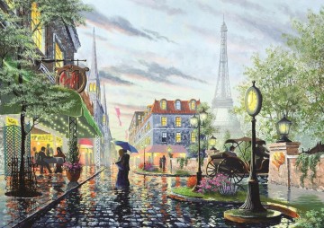 Puzzelwereld legpuzzel art puzzle 4574 summer rain parijs 2000 stukjes p