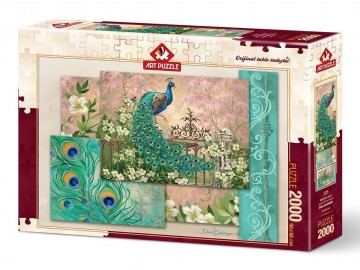 Puzzelwereld legpuzzel art puzzle 4716 jewel of the garden 2000 stukjes R