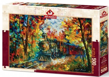 Puzzelwereld legpuzzel art puzzle 5096 train 500 stukjes d   kopie