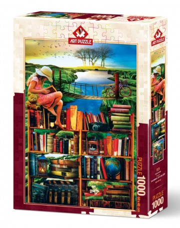 Puzzelwereld legpuzzel art puzzle 5174 globetrotter 1000 stukjes R