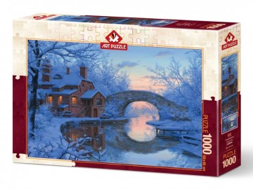 Puzzelwereld legpuzzel art puzzle 5227 frosted dream 1000 stukjes r