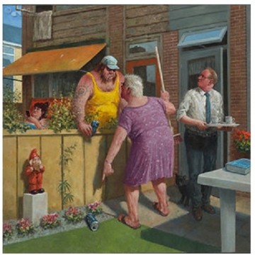 Puzzelwereld legpuzzel art revisited 90020 marius van dokkum de druppelp