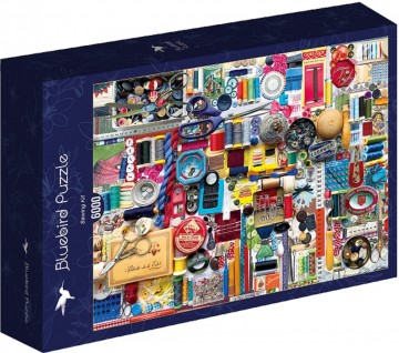 Puzzelwereld legpuzzel bleubird 70571 sewing kit 6000 stukjes d   kopie