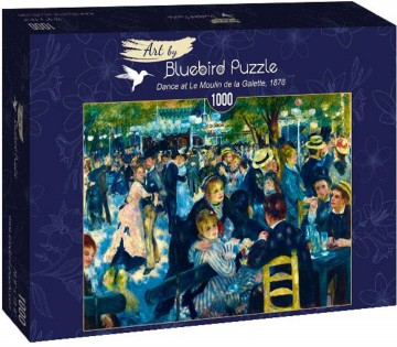 Puzzelwereld legpuzzel bluebird 60049 bal du moulin de la galette 1000 stukjes d