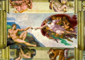 Puzzelwereld legpuzzel bluebird 60053 michelangelo   the creation of adam 1511 1000 stukjes p