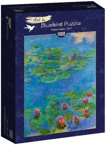 Puzzelwereld legpuzzel bluebird 60062 waterlelies 1000 stukjes d