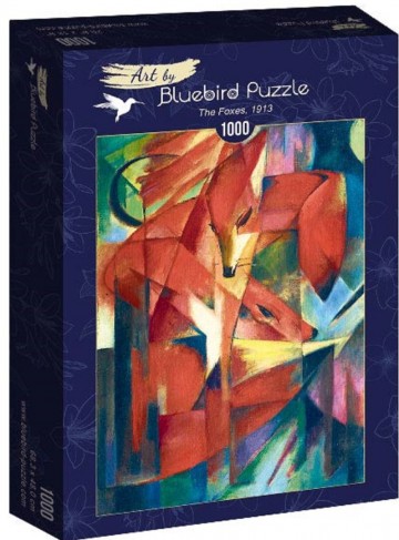 Puzzelwereld legpuzzel bluebird 60068 de vossen 1000 stukjes d