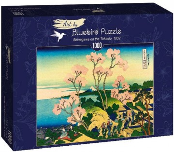 Puzzelwereld legpuzzel bluebird 60093 shinagawa on the tokaido 1832 1000 stukjes d   kopie