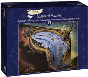 Puzzelwereld legpuzzel bluebird 60104 soft watch exploding 1954 1000 stukjes d