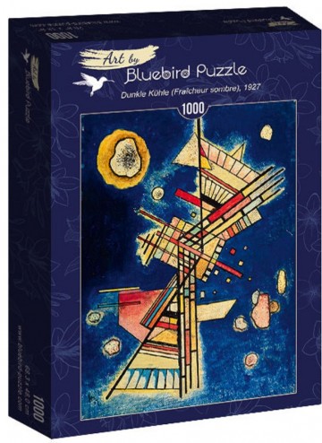 Puzzelwereld legpuzzel bluebird 60131 donkere koelte 1927 1000 stukjes d