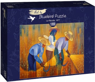 Puzzelwereld legpuzzel bluebird 60137 de oogst 1977 1000 stukjes d
