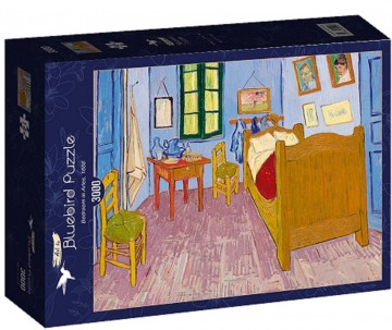 Puzzelwereld legpuzzel bluebird 60150 slaapkamer in arles 1888 3000 stukjes d