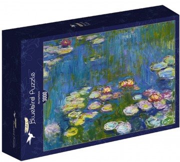 Puzzelwereld legpuzzel bluebird 60164 Claude Monet, Waterlelies 3000 stukjes d