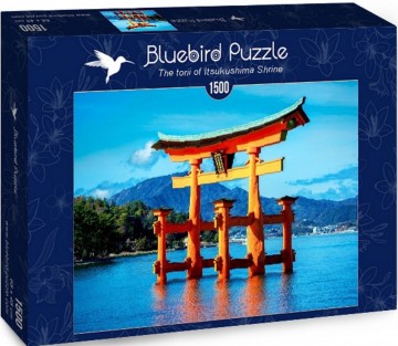 Puzzelwereld legpuzzel bluebird 70009 the torii of itsukushima shrine 1500 stukjes d