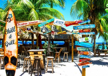 Puzzelwereld legpuzzel bluebird 70016 willemstad beach 3000 stukjes p