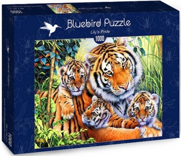 Puzzelwereld legpuzzel bluebird 70080 lilys pride 1000 stukjes