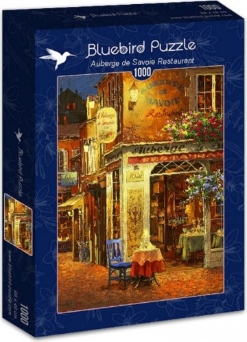 Puzzelwereld legpuzzel bluebird 70214 auberge de savoie restaurant 1000 stukjes d