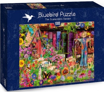 Puzzelwereld legpuzzel bluebird 70238 the scarecrows garden 1000 stukjes d