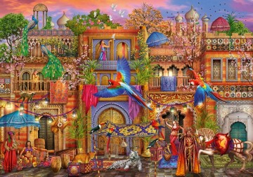 Puzzelwereld legpuzzel bluebird 70255 arabian street 4000 stukjes p