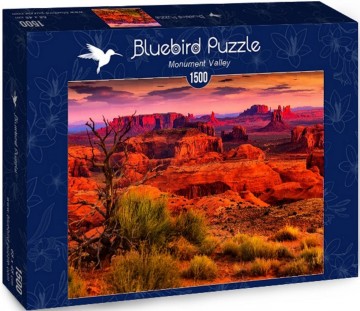 Puzzelwereld legpuzzel bluebird 70266 monument valley 1500 stukjes d