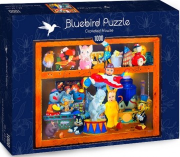 Puzzelwereld legpuzzel bluebird 70421 crowded house 1000 stukjes d