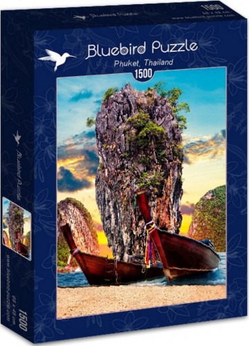 Puzzelwereld legpuzzel bluebird 70449 phuket thailand 1500 stukjes d