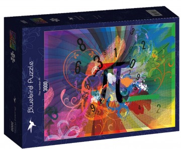 Puzzelwereld legpuzzel bluebird 70561 het getal pi 3000 stukjes d