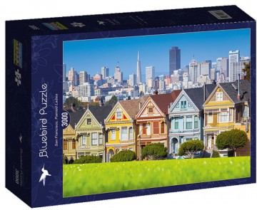 Puzzelwereld legpuzzel bluebird 70565 san francisco geverfde dames 3000 stukjes d