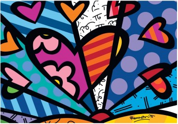 Puzzelwereld legpuzzel bluebird 90024 romero britto   sunset 2000 stukjes p   kopie