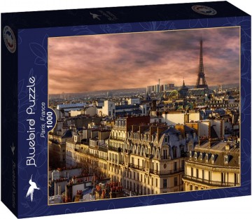 Puzzelwereld legpuzzel bluebird 90139 paris frankrijk 1000 stukjes d