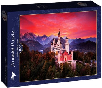 Puzzelwereld legpuzzel bluebird 90224 kasteel neuschwanstein 1000 stukjes d