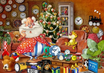 Puzzelwereld legpuzzel bluebird 90237 christmas time 1000 stukjes p
