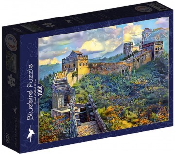 Puzzelwereld legpuzzel bluebird 90286 great wall of china 1000 stukjes d