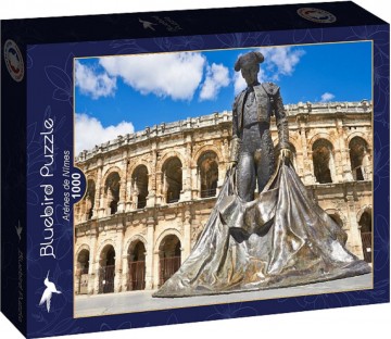 Puzzelwereld legpuzzel bluebird 90372 arenas van nimes frankrijk 1000 stukjes d