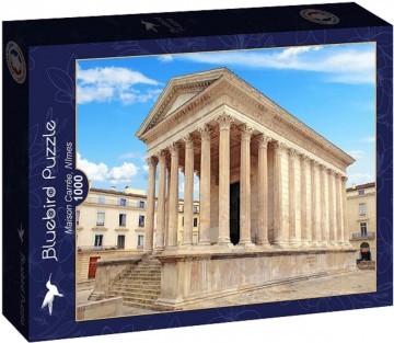 Puzzelwereld legpuzzel bluebird 90374 het vierkante huis nimes frankrijk 1000 stukjes d
