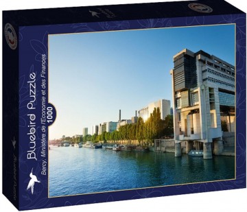 Puzzelwereld legpuzzel bluebird 90377 bercy miniterie van economische zaken en financien 1000 stukjes d