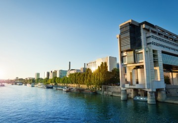 Puzzelwereld legpuzzel bluebird 90377 bercy miniterie van economische zaken en financien 1000 stukjes p