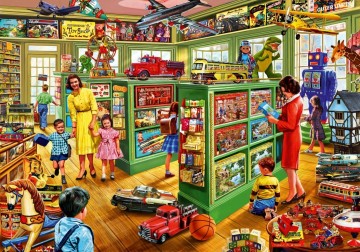 Puzzelwereld legpuzzel bluebird 90669 toy shop interiors 2000 stukjes p